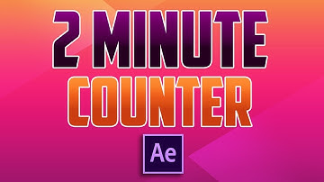 After Effects CC : How to Make a Number Counter