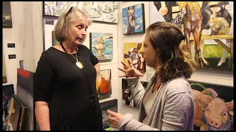 Janice YKema at the Royal Winter Fair