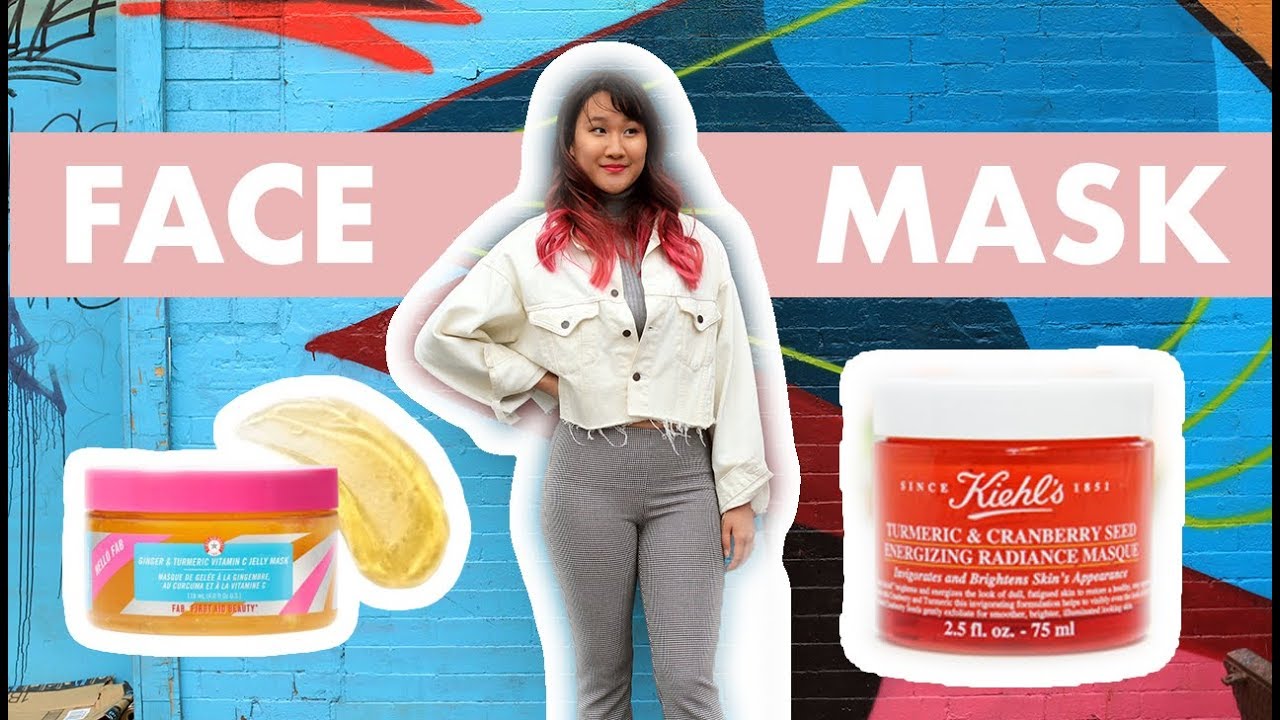 First Aid Beauty Tumeric & Ginger Jelly Mask VS Kiehls Tumeric and