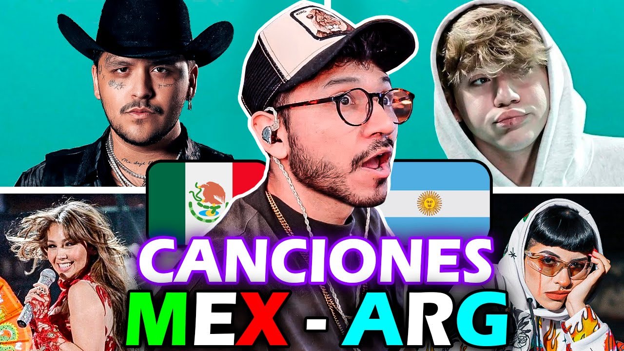 ZEIN REACCIONA A LAS CANCIONES MAS VISTAS de MEXICO y ARGENTINA