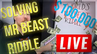 Mr Beast Riddle Live Solve (Steps 8-20)