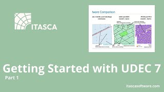 Getting Started with UDEC7 | ITASCA Software Academy