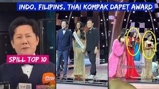 ASIA'S QUOTE IS ONLY 2 CONTESTANTS IN THE TOP 10...(THE ONES NOT HIGHLIGHTED) IN THE MGI 2025 PRE...