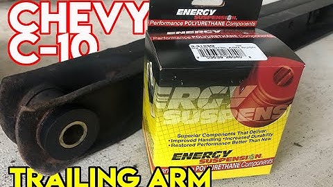 Chevy C10 Rear Trailing Arm Bushing Removal and Installation