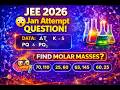 JEE 2026 Jan Attempt| Q vs PQ₂ Molar Mass Puzzle! Boiling Point Trick in 60 Sec!