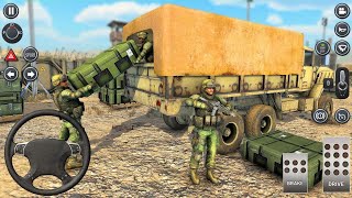 Askeri Arabalar Sürüş Oyunu - ATV Quad Bike Truck Trasporter  - Android Gameplay screenshot 1
