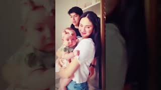 Sudah menggendong bayi begini #el #syifahadju