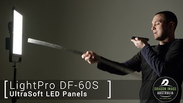 LightPro UltraSoft DF-60S Bi Colour LED Panel in action