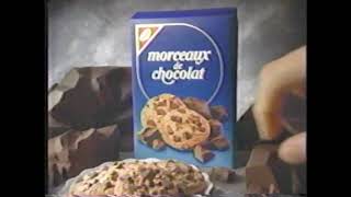 Publicité Du Québec - Biscuit Morceaux De Chocolat