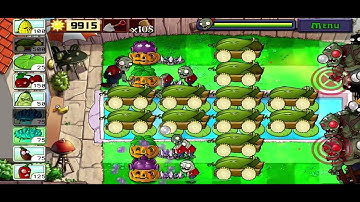 Plants vs. Zombies Puzzle - Last Stand Endless (Part 3: 12 cobs) - Flags 91 to 100
