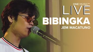 "Bibingka" by Jem Macatuno | One Music LIVE chords