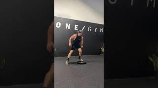 Lateral Burpee Over Plate