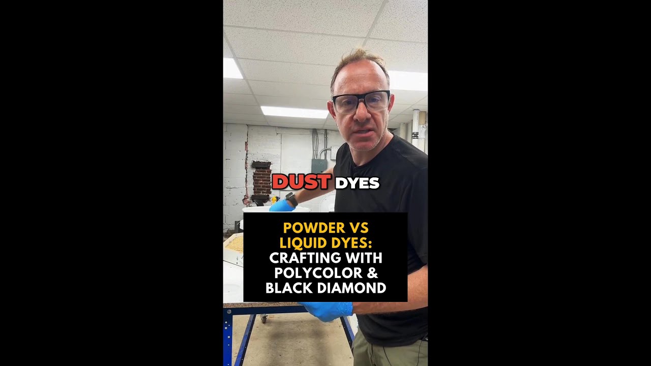 Powder vs Liquid Dyes: Crafting with Polycolor & Black Diamond