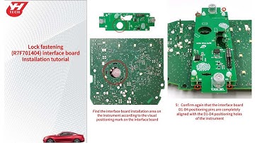 Install Yanhua Mini ACDP Module 34 MQB RH850 R7F701404 Interface Board-OBDII365