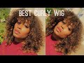 THE BEST AFFORDABLE NATURAL CURLY AMAZON WIG FT. MERISI HAIR