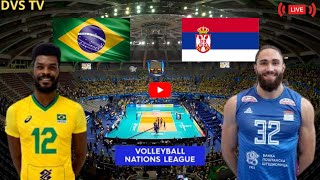 BRASIL X SÉRVIA AO VIVO LIGA DAS NAÇÕES DE VÕLEI MASCULINO