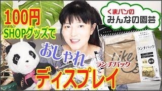 100円ショップグッズでディスプレィ映えな鉢に変身・ランチバッグ編【くまパン園芸】