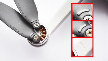 CRASH  - how to replace broken props propellers rotor blades correctly DJI Mini 2 mini2 drone