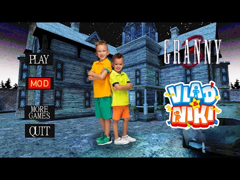 Playing as Vlad & Niki In Granny 3 | Granny 3 Vlad And Niki | Mod