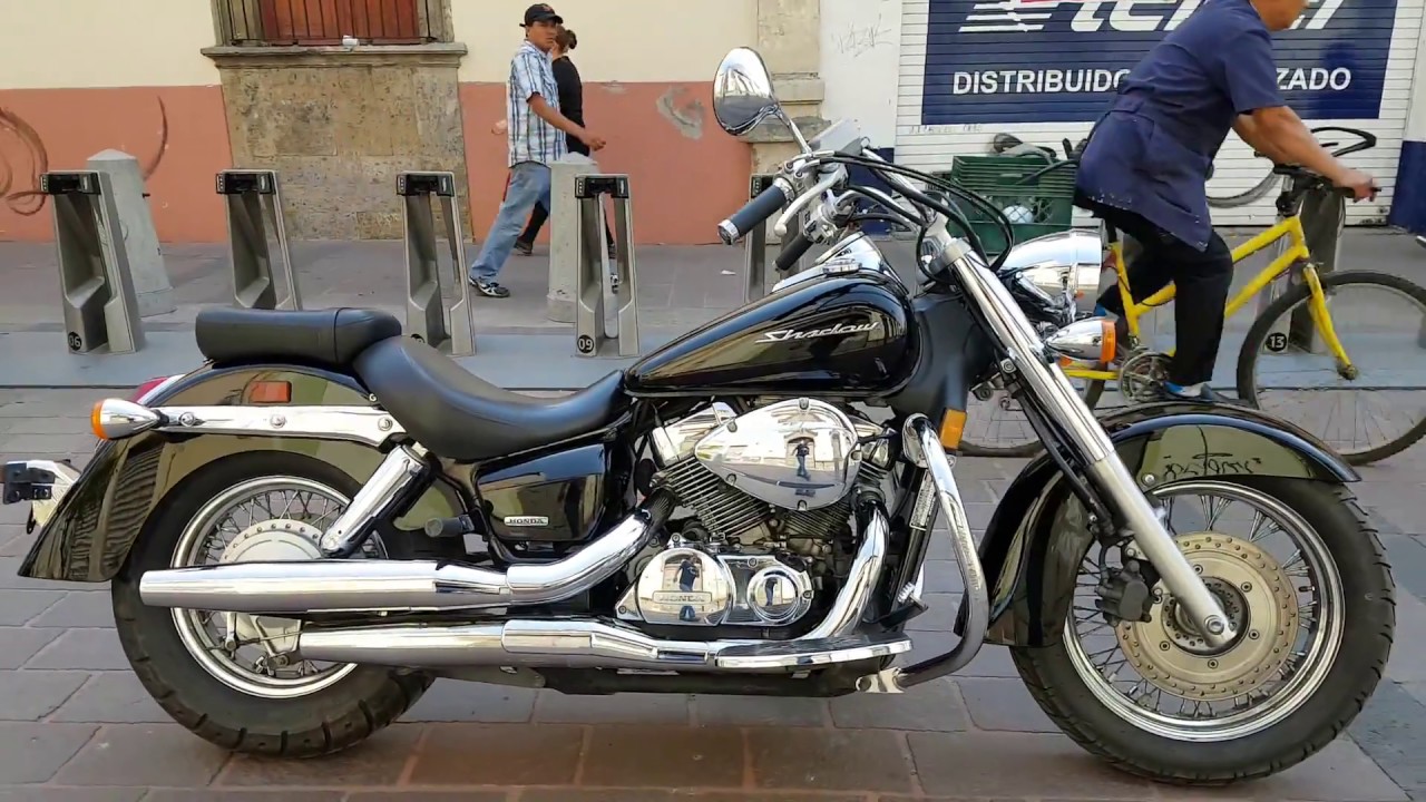 Honda shadow aero 750 cc año 2009 - YouTube