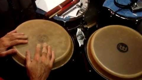 Thumbnail of Bolero on two conga drums