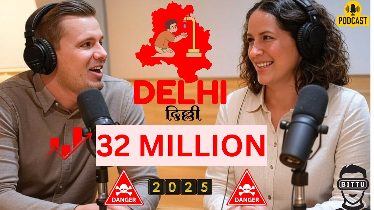 Can Delhi Survive Its Population Explosion? | Brutal Reality Check | 35 million Population Soon...