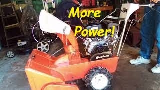 Harbor Freight 301cc Predator Engine 8HP Simplicity Snowblower