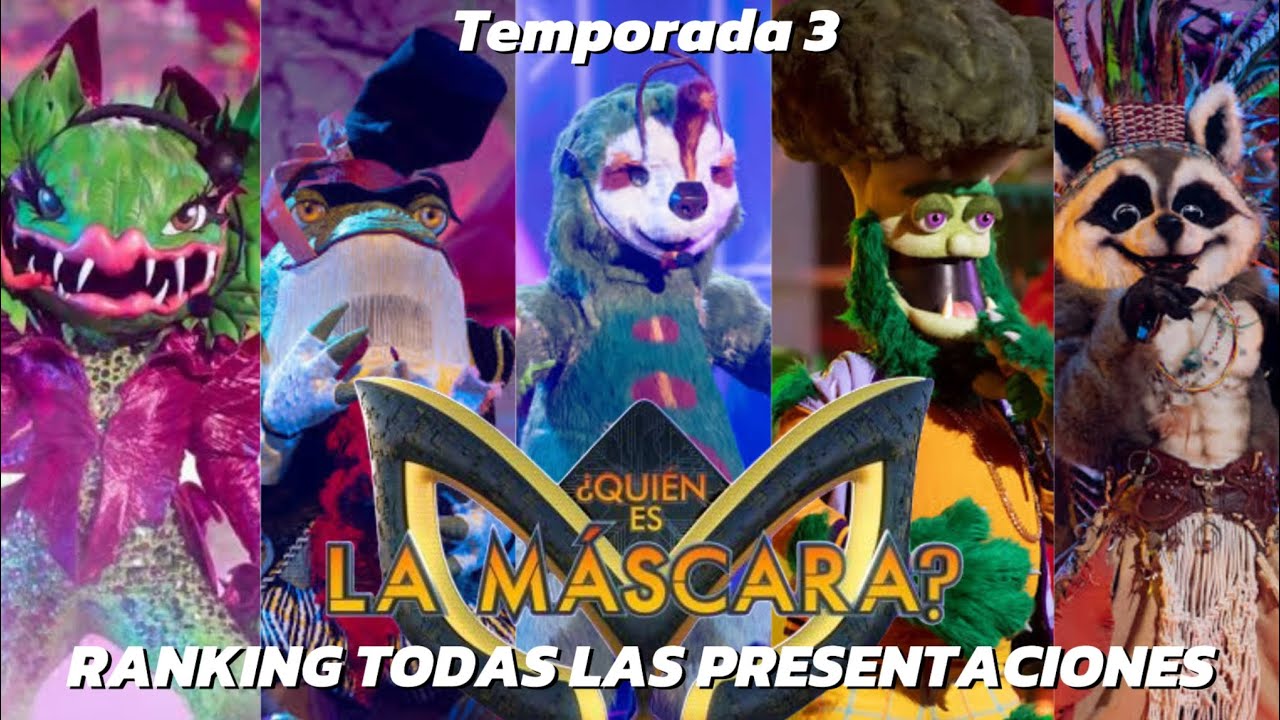 RANKING Todas Las 69 Presentaciónes De La Temporada 3 de ¿Quién Es La Máscara?
