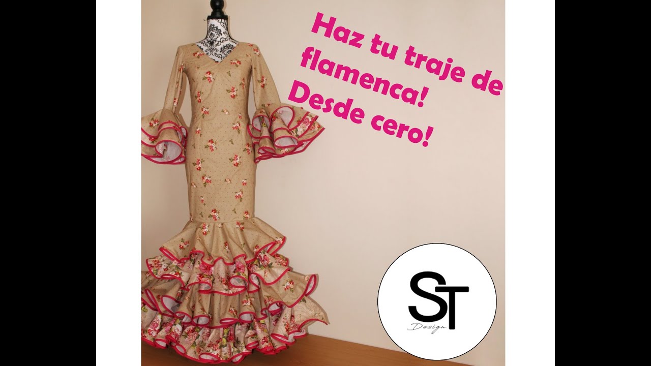 Falda de volantes con cordón de bajo - Haz tu traje de flamenca #11
