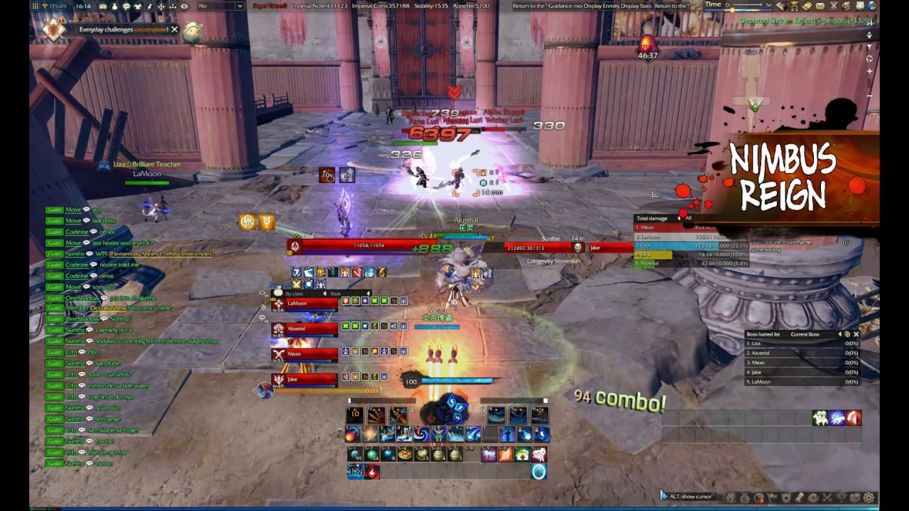 Deserted Shrine Expert Mode 3 Stars Full Run [Revelation Online] (Swordmage POV)