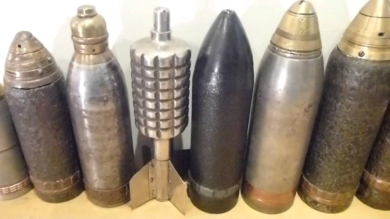 Artillery Shell Identification Chart