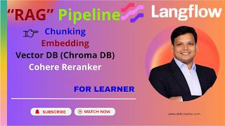 RAG Pipeline Using LangFlow | Local Chroma DB |Cohere Embedding | GROQ | Regression TC Suggester