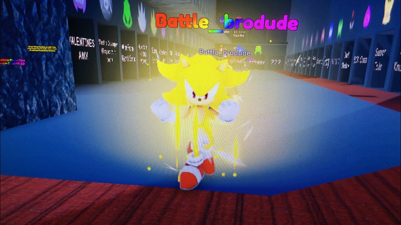 How to get Super Sonic in Sonic RP+ (TUTORIAL) - YouTube