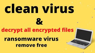 Decrypt Any Ransomware Attack Encrypted File Easily Free of Cost in HINDI