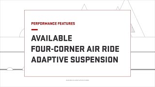 Air Ride Adaptive Suspension: How it Works | GMC