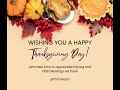 Happy thanksgiving short
