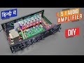 5.1 Channel Audio Amplifier Assemble with Bluetooth Connectivity | Hindi | ELECTROINDIA