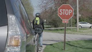 SignalIT LED Safety Backpack - Royal screenshot 2