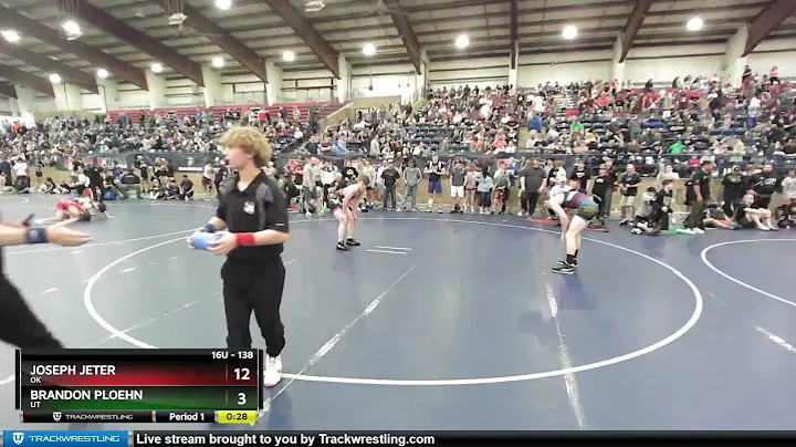 138 Lbs 1st Place Match - Joseph Jeter, OK Vs Bran...