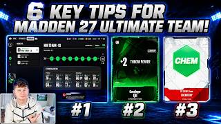 6 KEY TIPS YOU NEED FOR MADDEN 27 ULTIMATE TEAM!