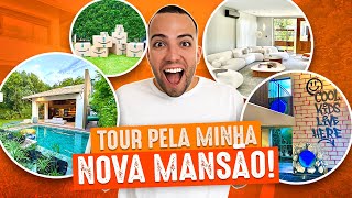 TOUR PELA MINHA NOVA MANSÃO !!!