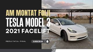 🚗 𝗧𝗲𝘀𝗹𝗮 𝗠𝗼𝗱𝗲𝗹 𝟯 după 𝟳 luni în România | Am montat folii și vă spun 𝗧𝗢𝗧!⚡😱
