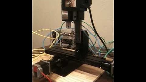 Cnc sherline 5400 mill