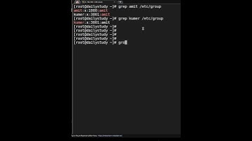 Groups command to find user is part of how many groups in #linux | #dailystudylinux  #learnlinux