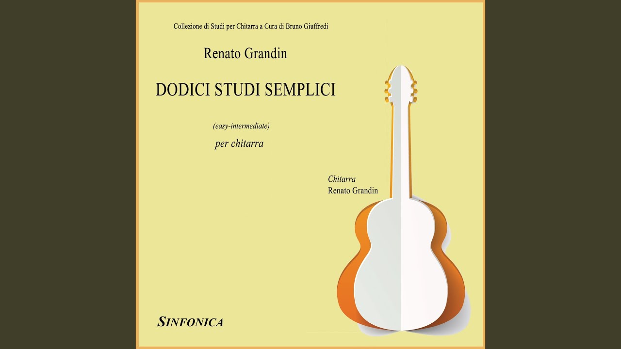 Studio semplice n. 2 in E Major (for Guitar)