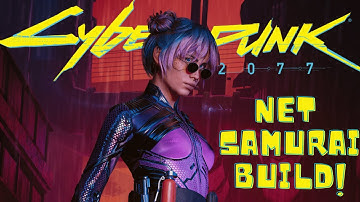 My Overpowered NET SAMURAI Build! Cyberpunk 2077 Melee/Netrunner (Patch 1.63)