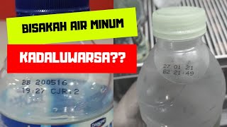 Bisakah Air Mineral Kemasan Botol Kadaluwarsa?