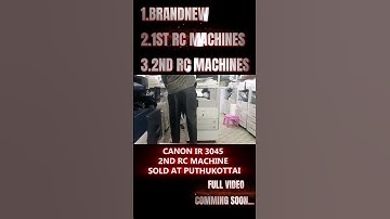 CALL 9345713315 | CANON IR 3045 2ND RC XEROX MACHINE |PUDHUKOTTAI | #xeroxmachine #business #office