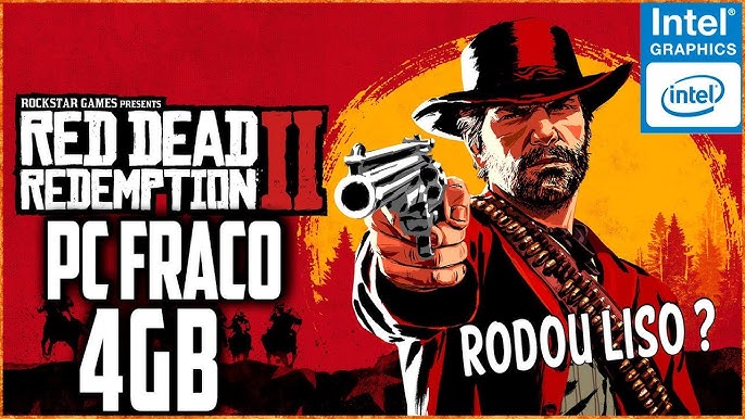 COMO JOGAR RED DEAD REDEMPTION 2 EM PC FRACO E GANHAR MAIS FPS - 2023 ✓ 