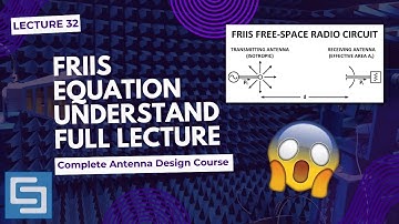 FRIIS EQUATION AND ITS THOERETICAL EXPLANATION #antennatesting #cst, #friis, #antenna